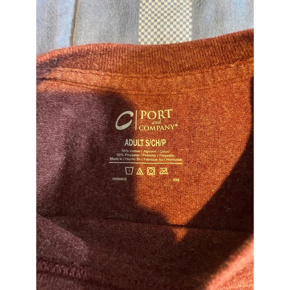 C Port & Company mens S double-sided shirt Michigan State color guard 2016 - Picture 6 of 8